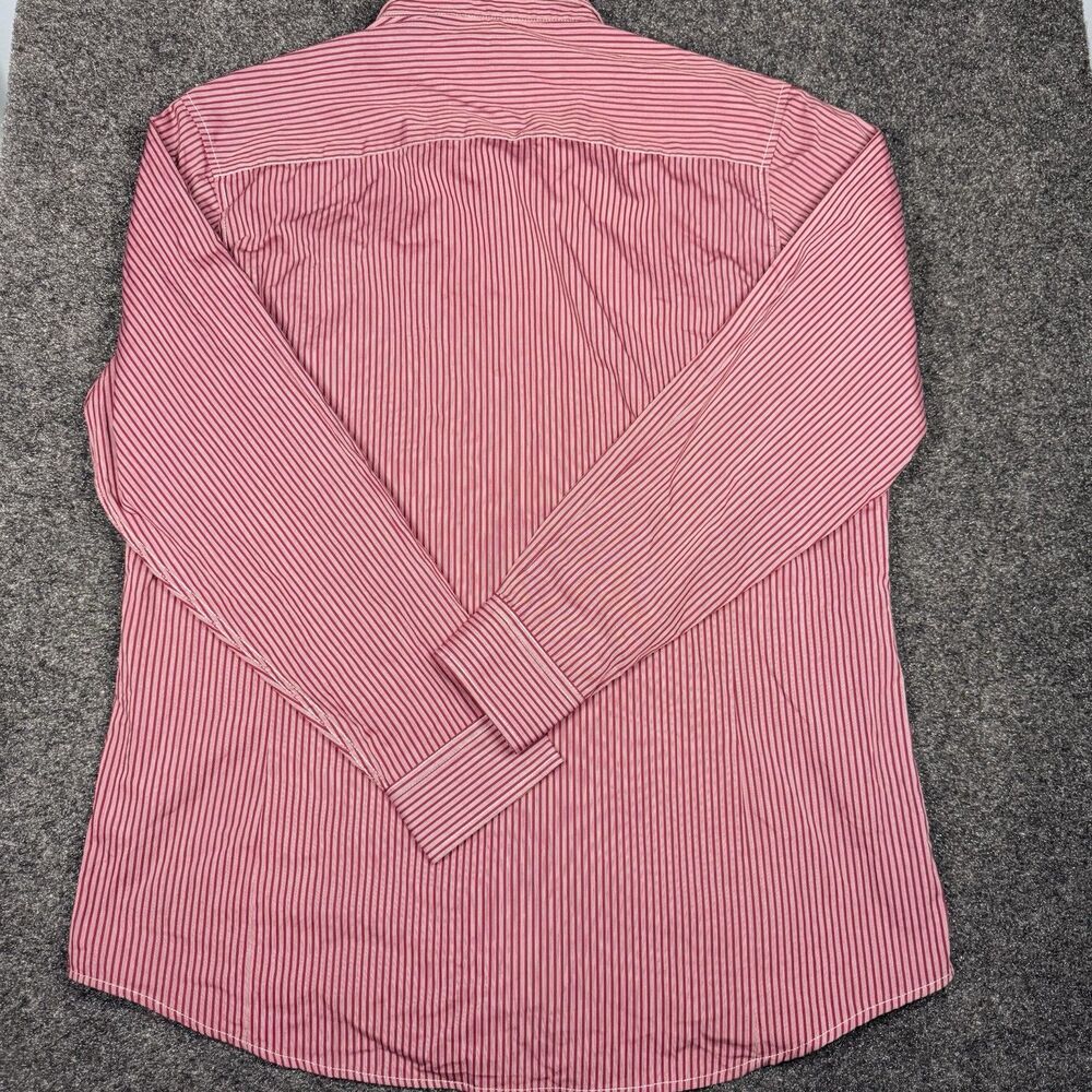 Antigua FSU Florida State Seminoles Long Sleeve Red Dress Shirt Striped Mens XL - Picture 5 of 6